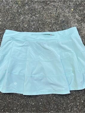 Pace Rival Lululemon Skirt Skort Women’s 12 Rare Mint Green